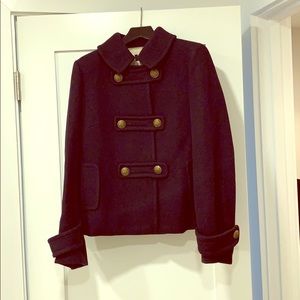J.Crew women’s navy pea coat